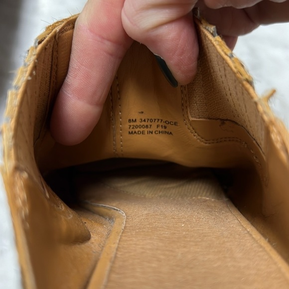 Frye & Co Calf Leopard Slip On Mule size 8 - Picture 6 of 9